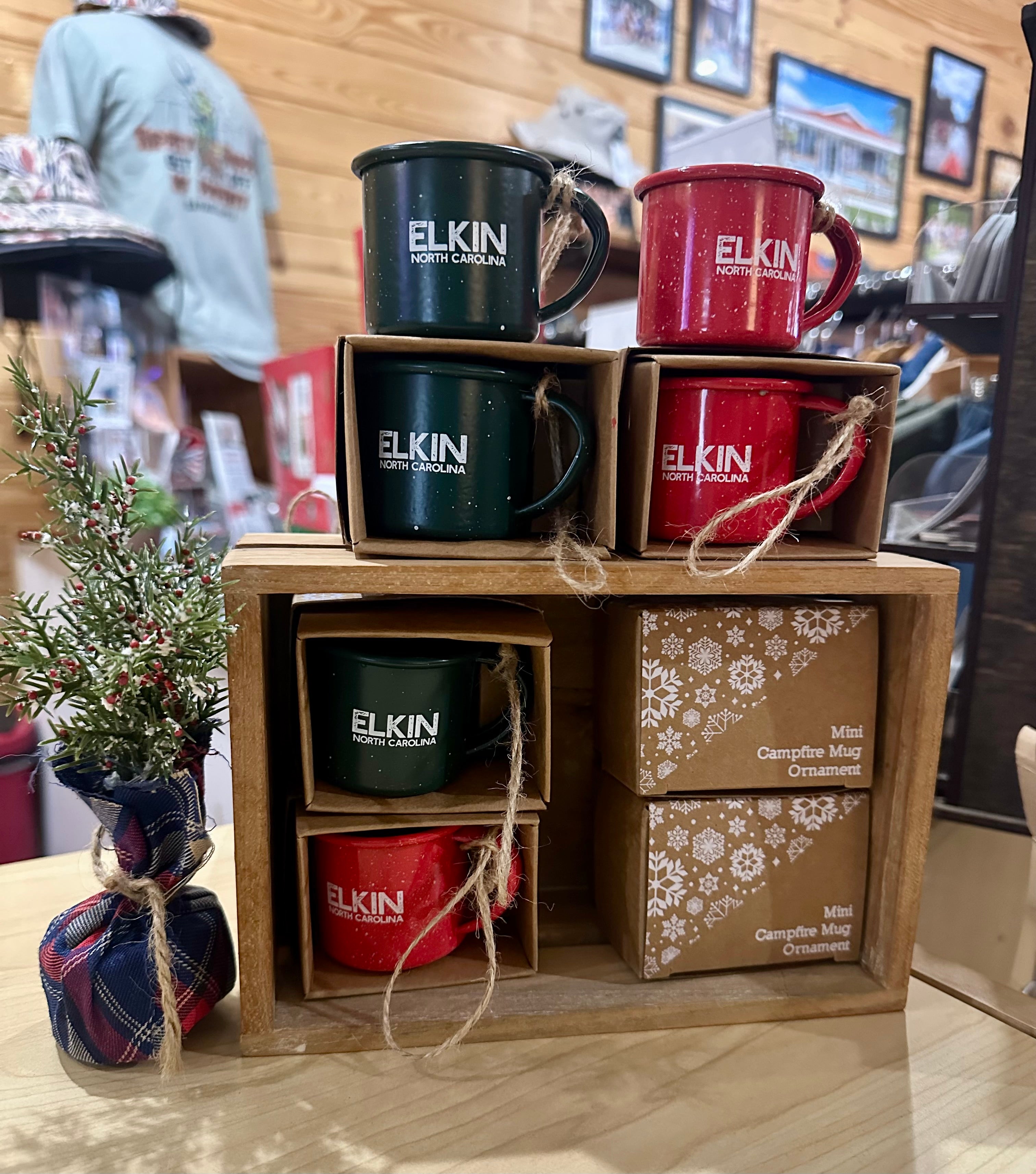 Elkin Christmas Ornament