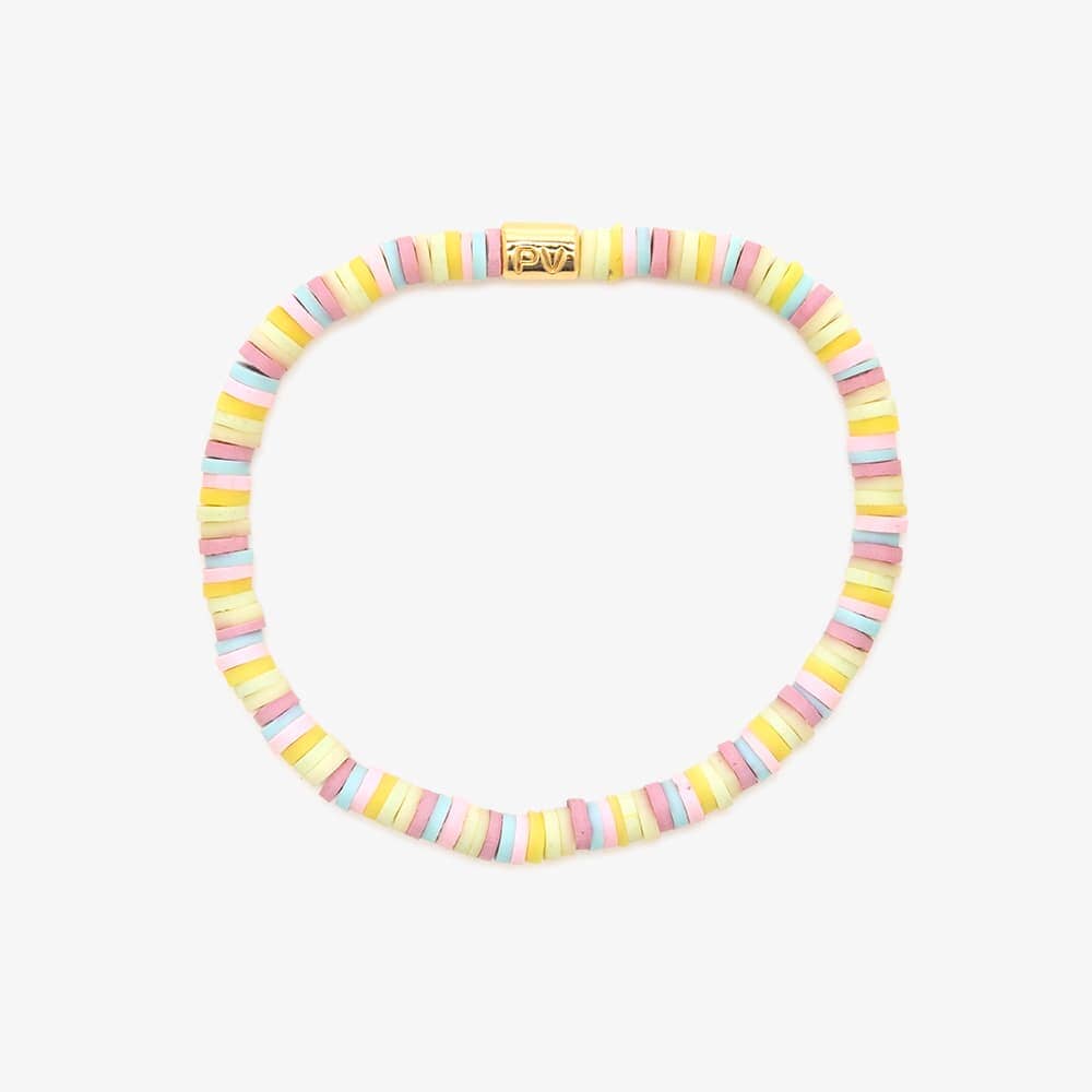 Seascape Vinyl Disc Stretch Anklet