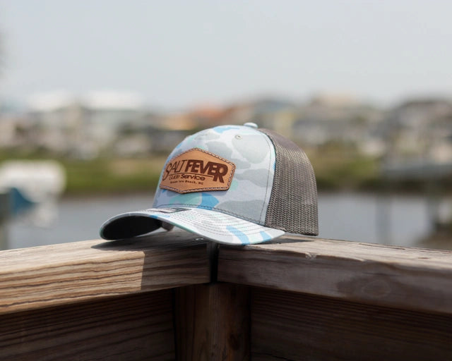 Salt Fever OIB Leather Patch Hats