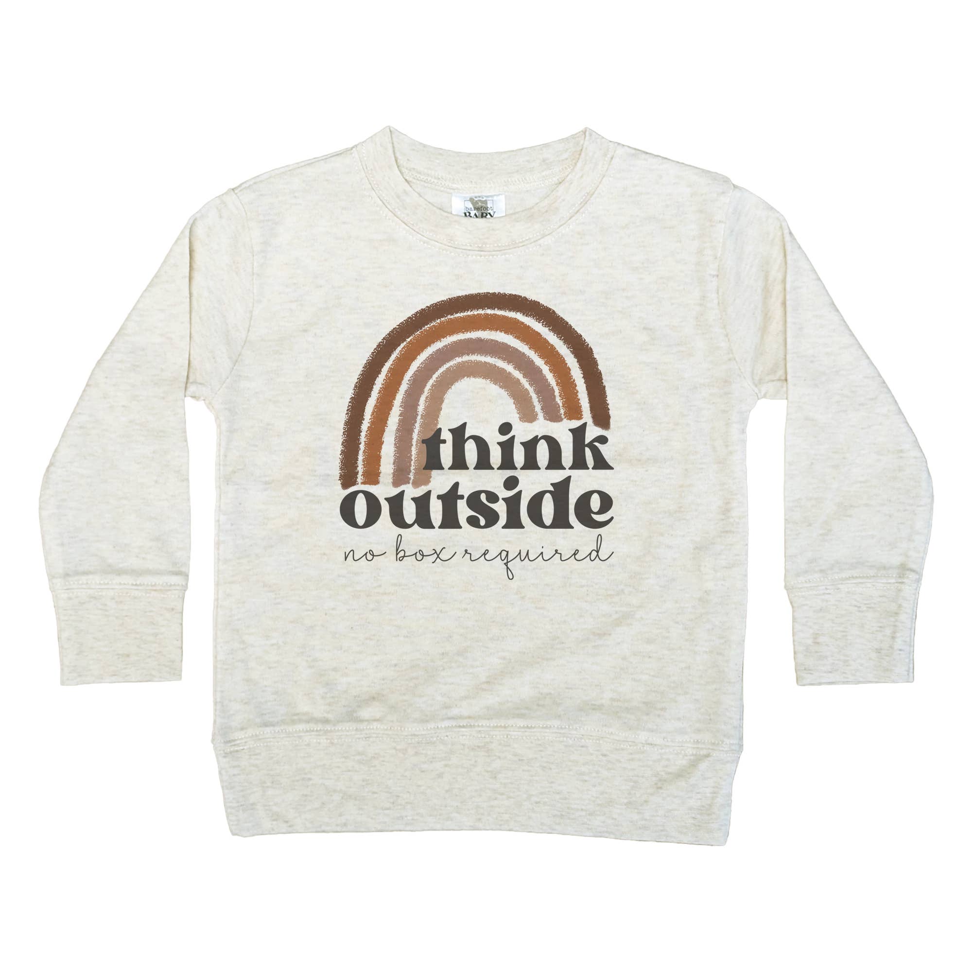 Think Outside Box Long Sleeve Outdoor Nature Unisex Clothing