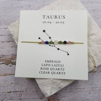 Constellation Natural Stone Bead Friendship Bracelet