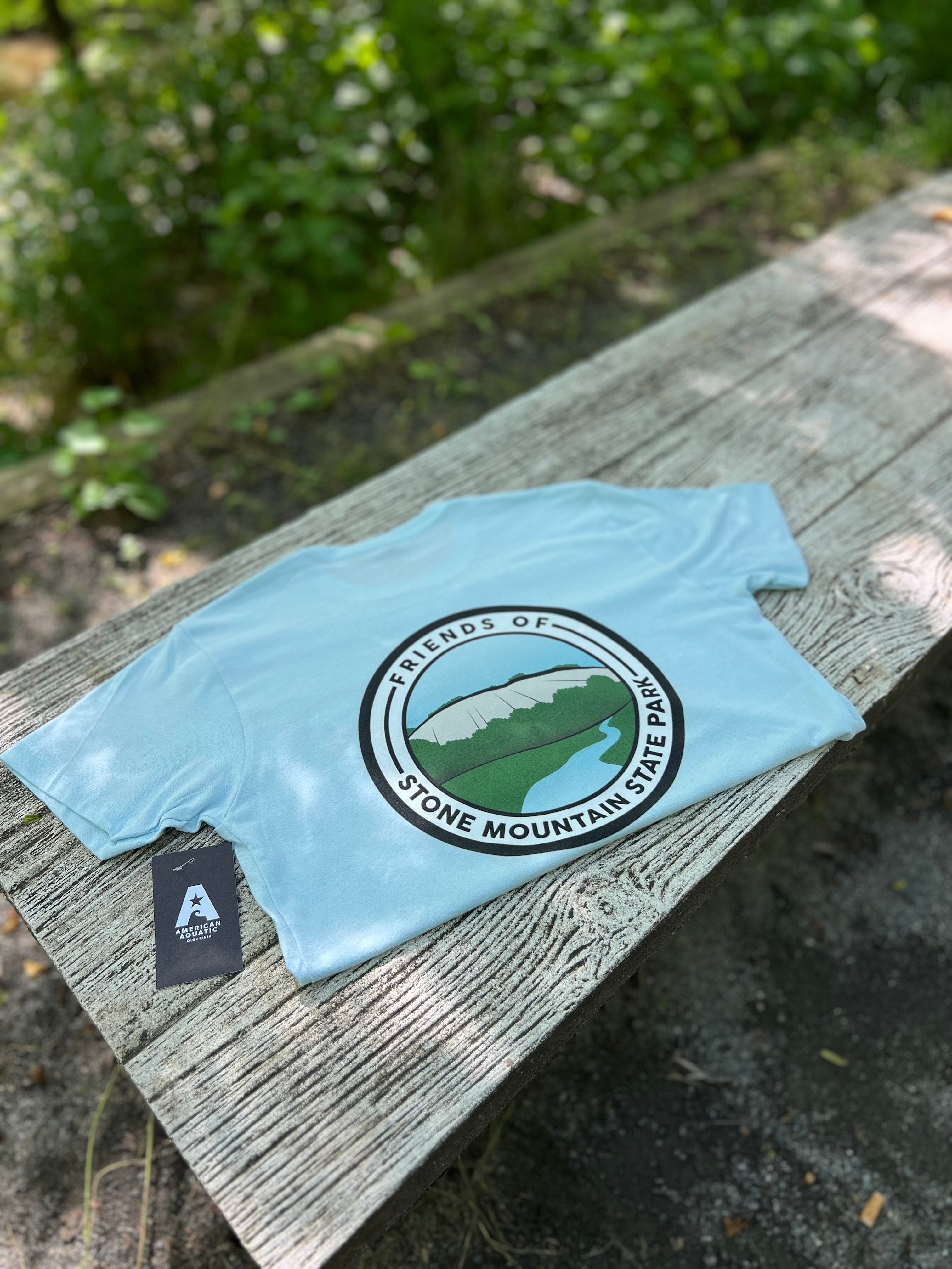 Friends Of Stone Mountain Blue Tee