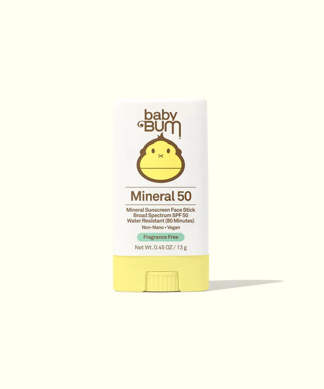 Baby Bum SPF 50 Mineral Sunscreen Face Stick