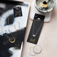 Refined Earring Collection - Filament Stud/Silver