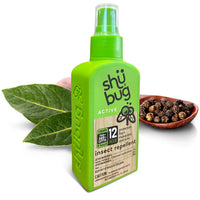 Shu Bug Active Pump 4oz Insect Repellent