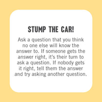 50 Cool Things to Do in the Car