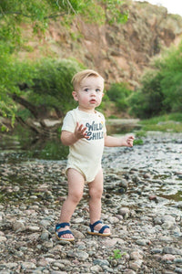 Wild Child Baby Bodysuit | Natural