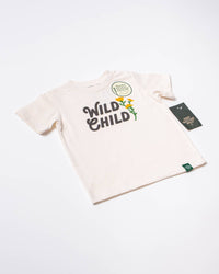 Wild Child Toddler Tee | Natural