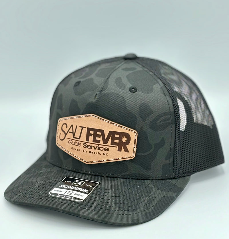 Salt Fever OIB Leather Patch Hats