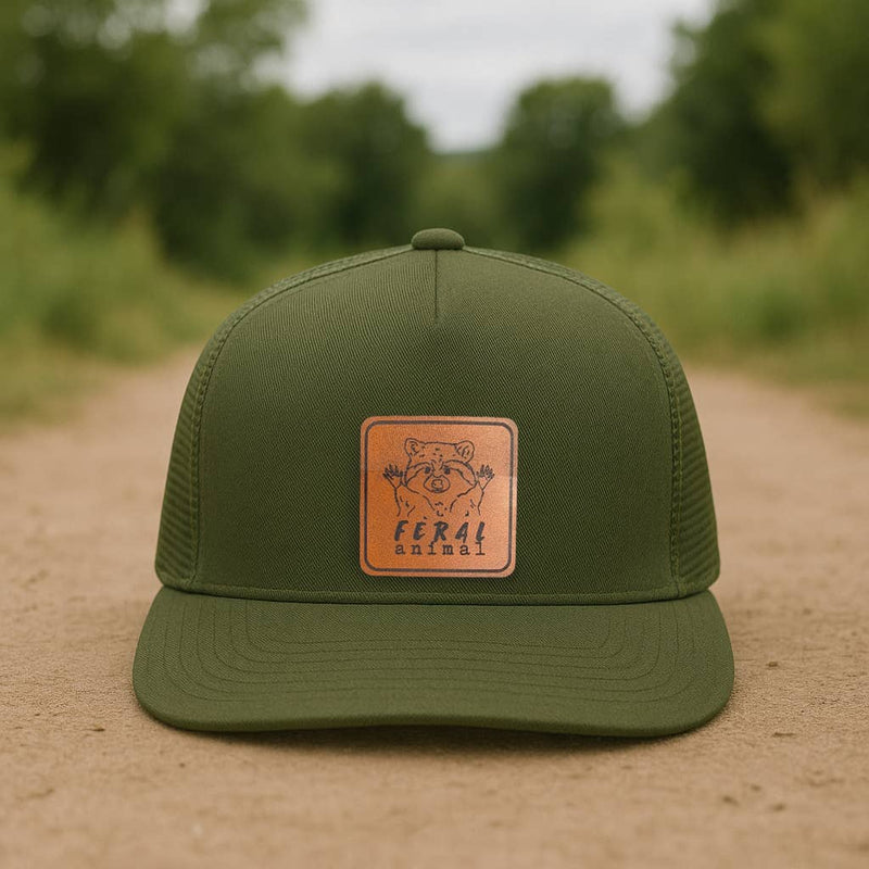 "Feral Animal" Raccoon Youth Trucker Hat
