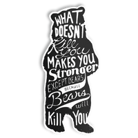 Bear Sticker