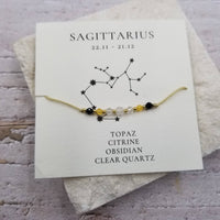 Constellation Natural Stone Bead Friendship Bracelet