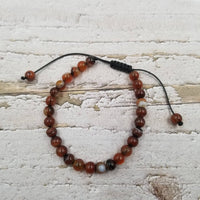 Handmade Smooth Natural Stone Bracelet