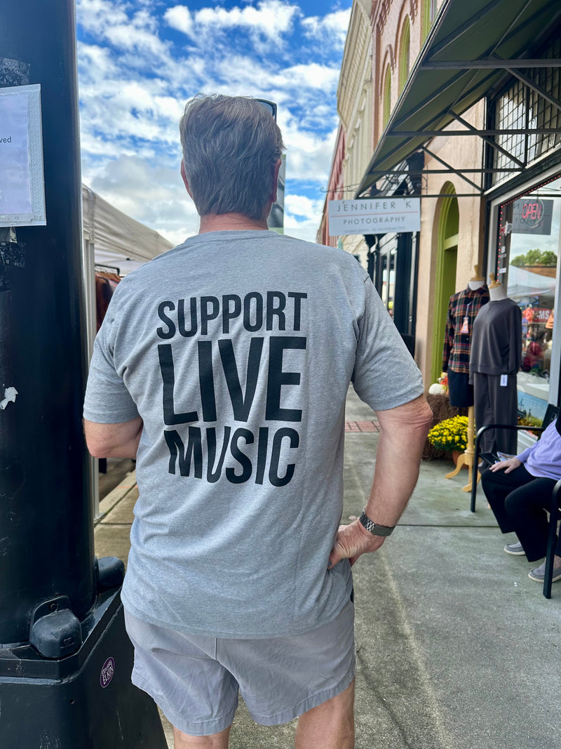 Reeves Support Live Music Tee