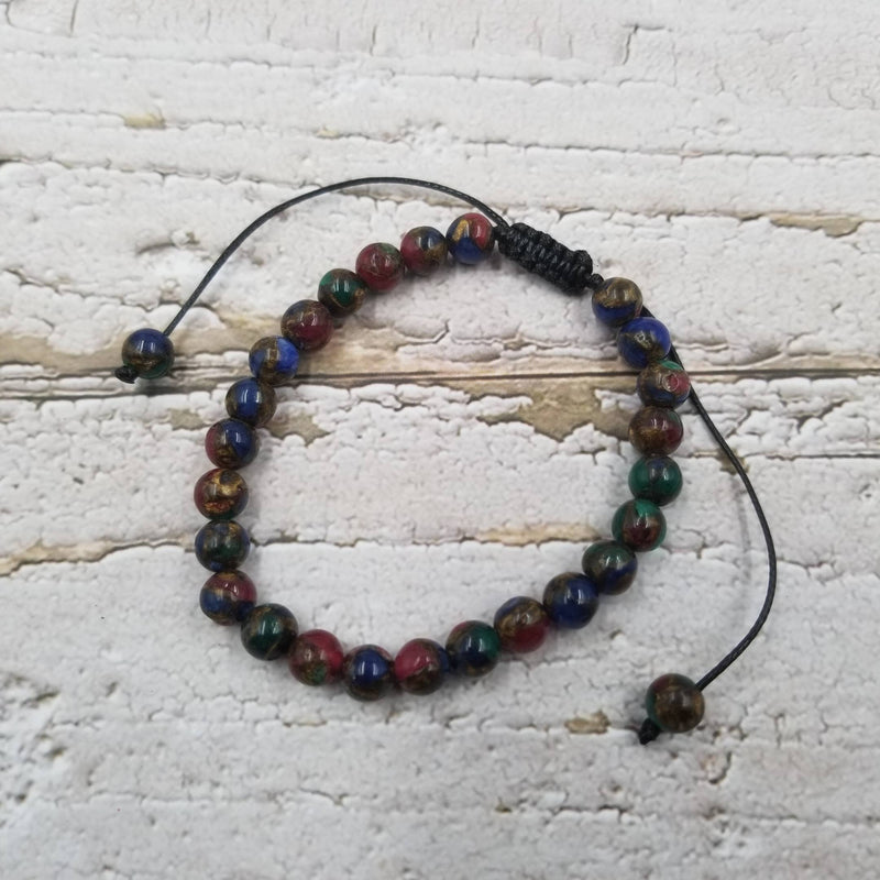 Handmade Smooth Natural Stone Bracelet