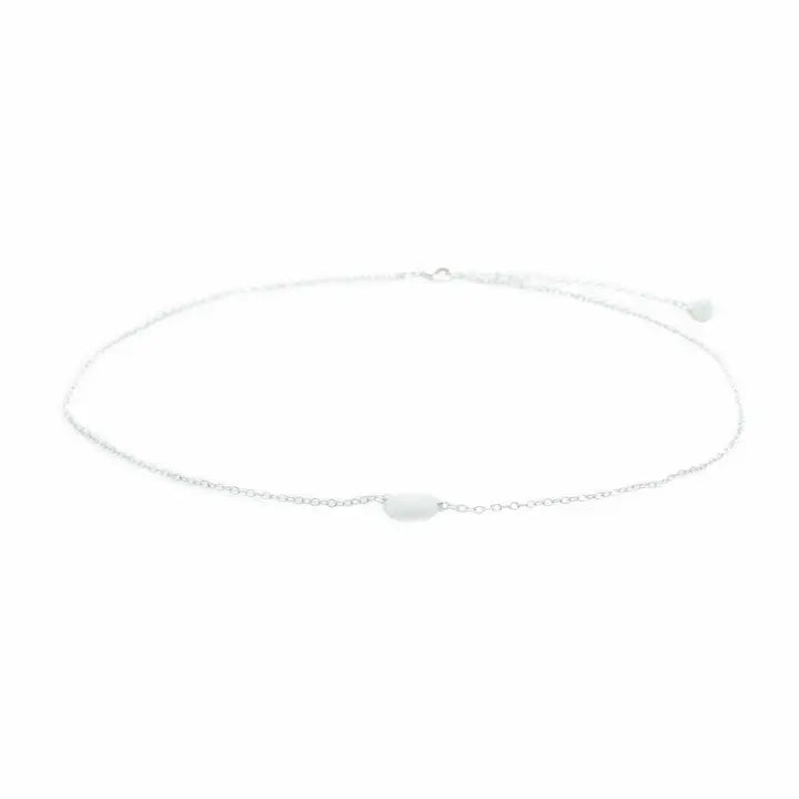 Intuition Stone Of the Earth Necklace Silver