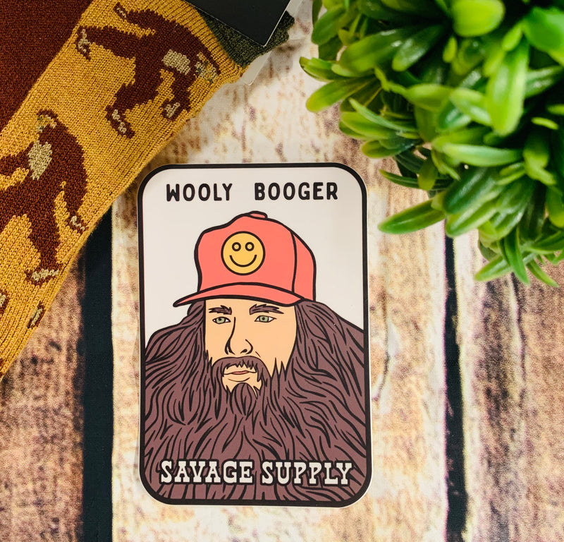 Wooly Booger Sticker