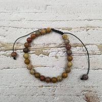 Handmade Smooth Natural Stone Bracelet