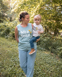 Wild Child Toddler Tee | Natural