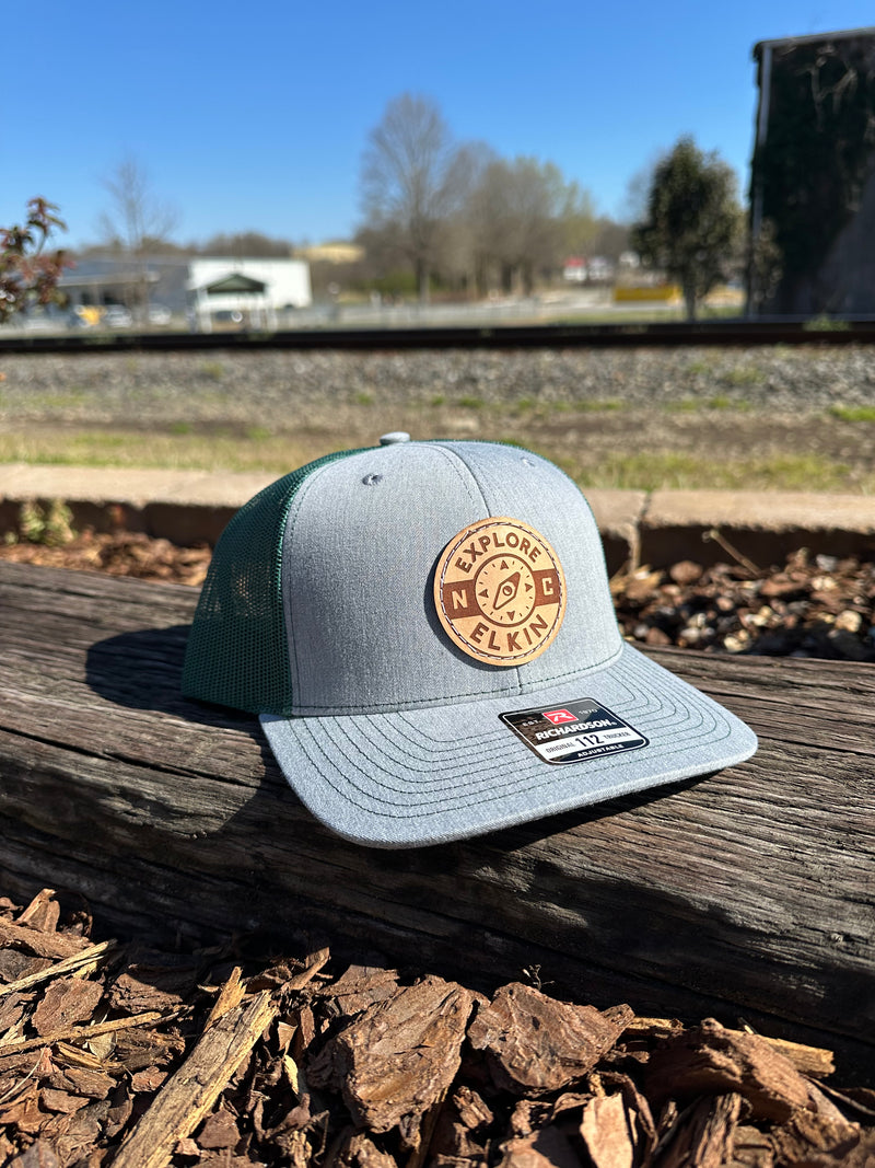 Explore Elkin Leather Patch Hat