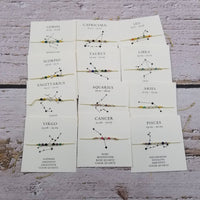 Constellation Natural Stone Bead Friendship Bracelet