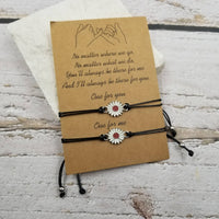 Sunflower Daisy Friendship Bracelet