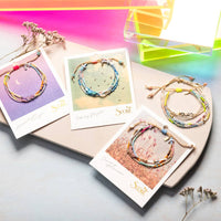 Mixed Media Bracelet - Magic/Labradorite/Gold
