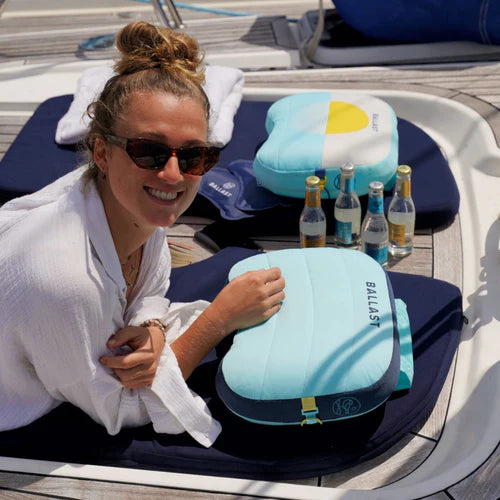 Ballast Beach Pillow - Golden Sunrise