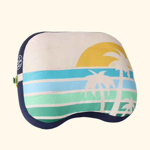 Ballast Beach Pillow - Retro Palm