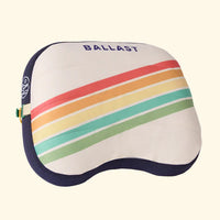 Ballast Beach Pillow - Retro Stripes
