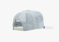 Bluefin Tuna Flat Brim Twill Trucker Hat