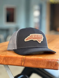 Reeves NC Leather Patch Hat