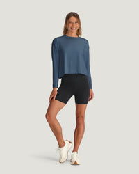 Women's Bamboo Shade Crossover Long Sleeve