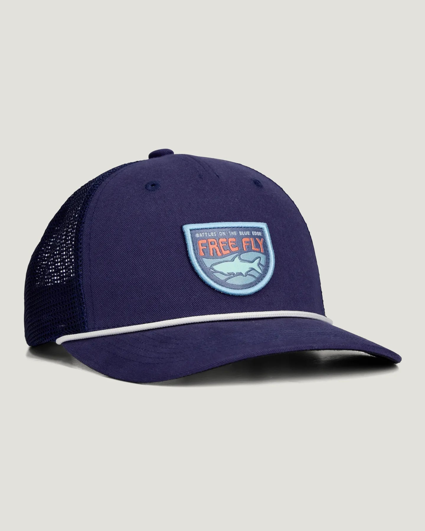 Youth Blue Edge Trucker Hat