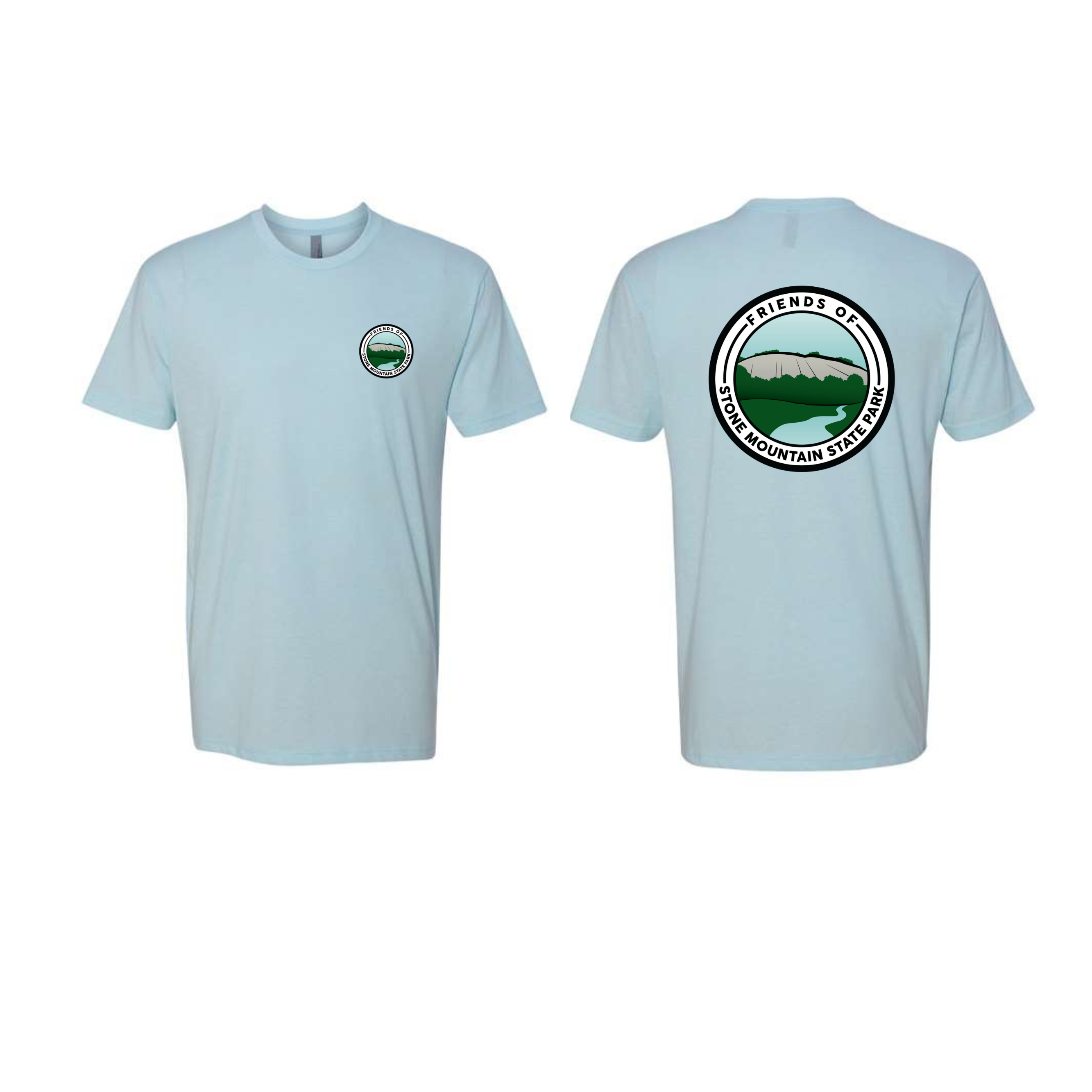 Friends Of Stone Mountain Blue Tee