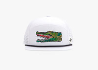 Gator Head Flat Brim Performance Hat