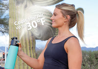 GoMist Misting and Drink Bottle - Teal