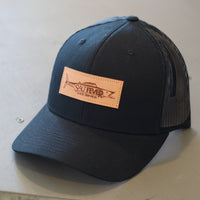 Salt Fever Leather Patch Hat - MORE COLORS AVAILIABLE