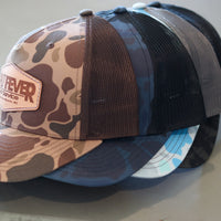 Salt Fever OIB Leather Patch Hats