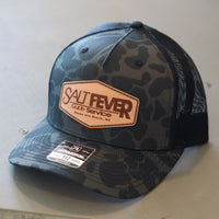 Salt Fever OIB Leather Patch Hats