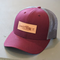 Salt Fever Leather Patch Hat - MORE COLORS AVAILIABLE