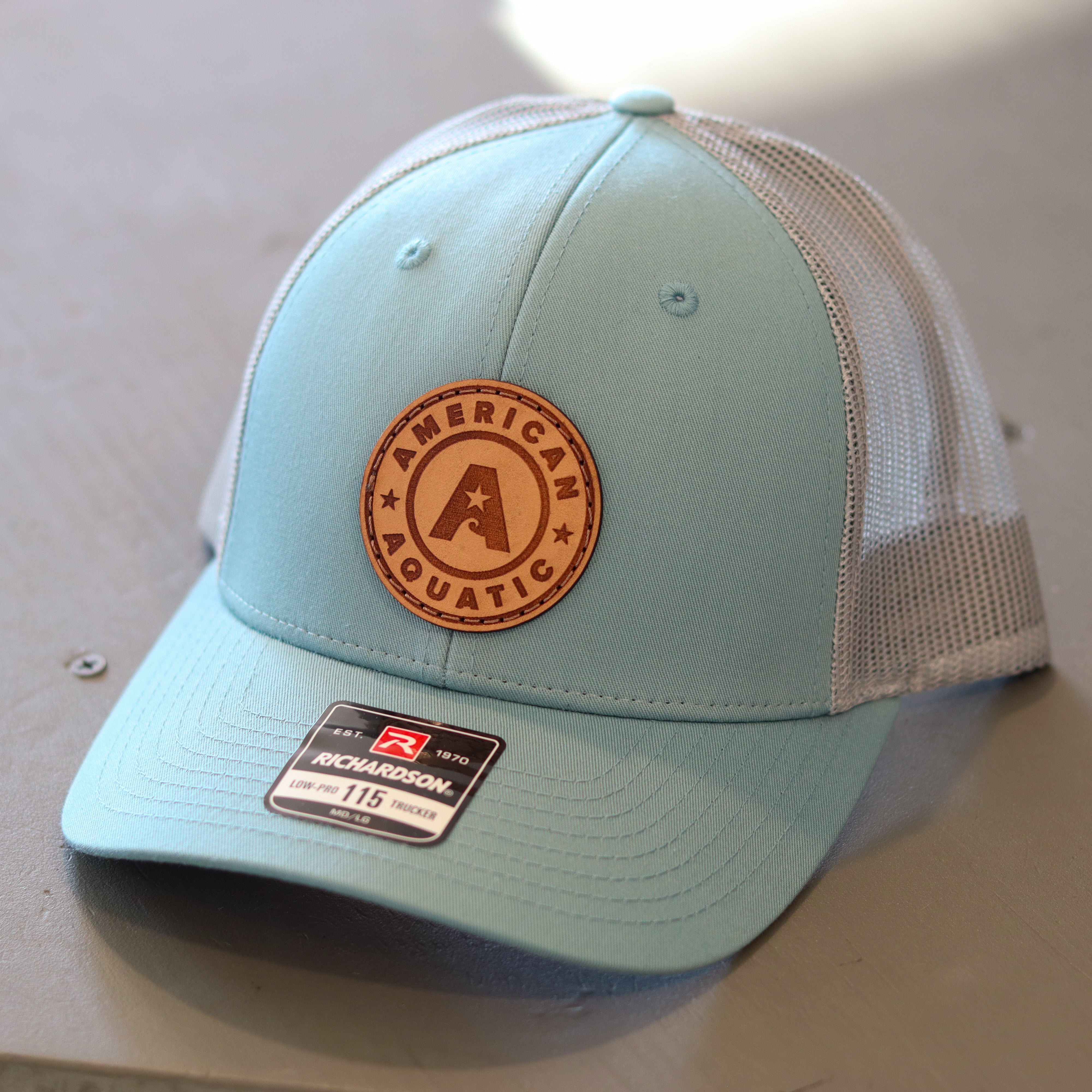 American Aquatic Leather Patch - Low Profile