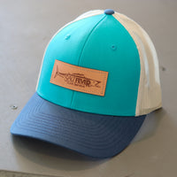 Salt Fever Leather Patch Hat - MORE COLORS AVAILIABLE