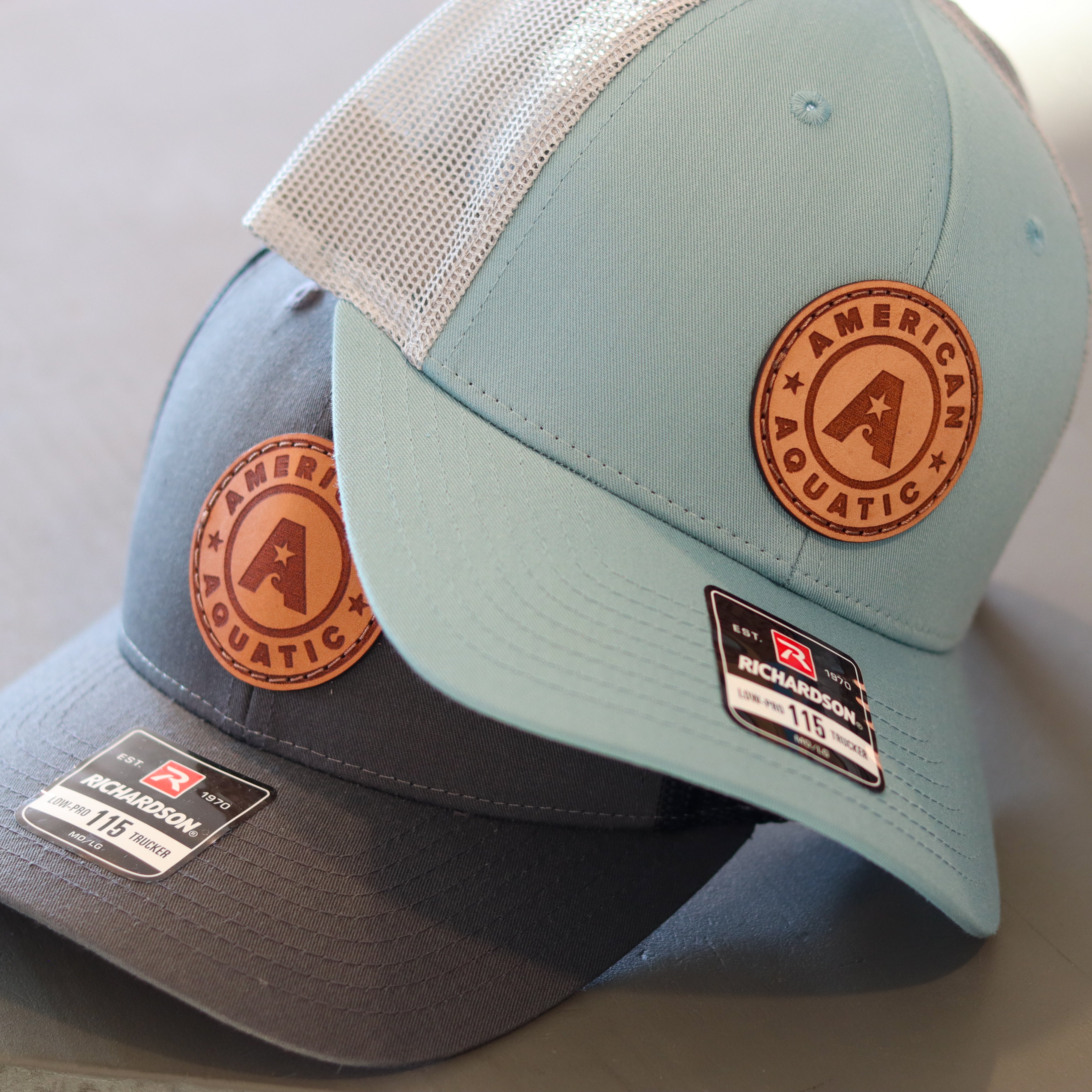 American Aquatic Leather Patch - Low Profile