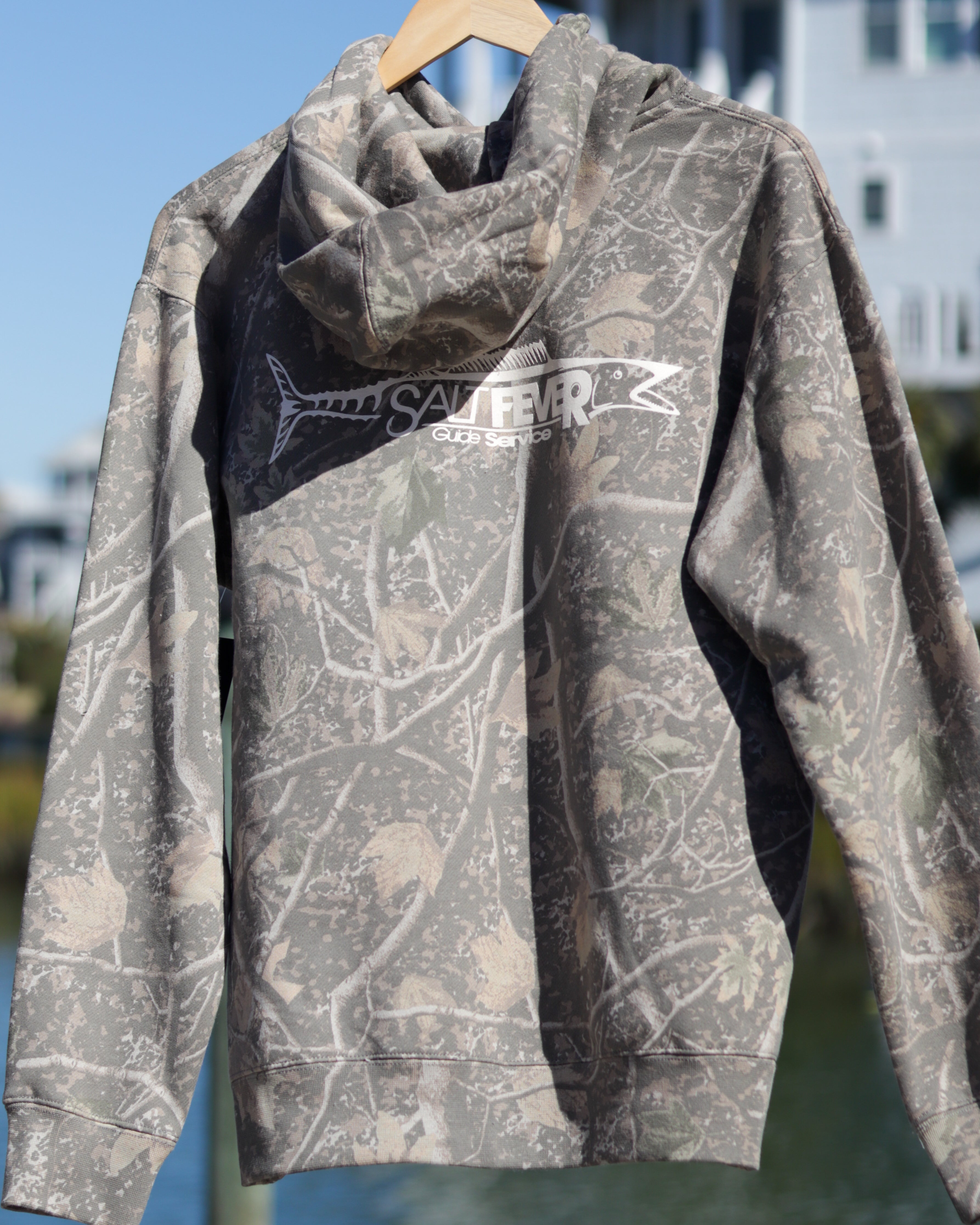Salt Fever Heavyweight Deadwood Camo Hoodie