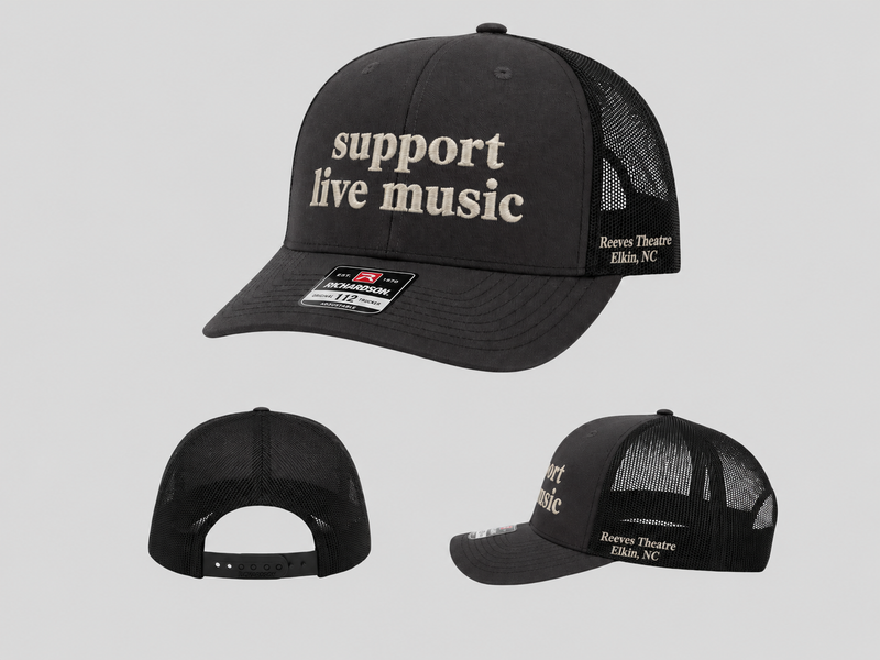Reeves Support Live Music Hat