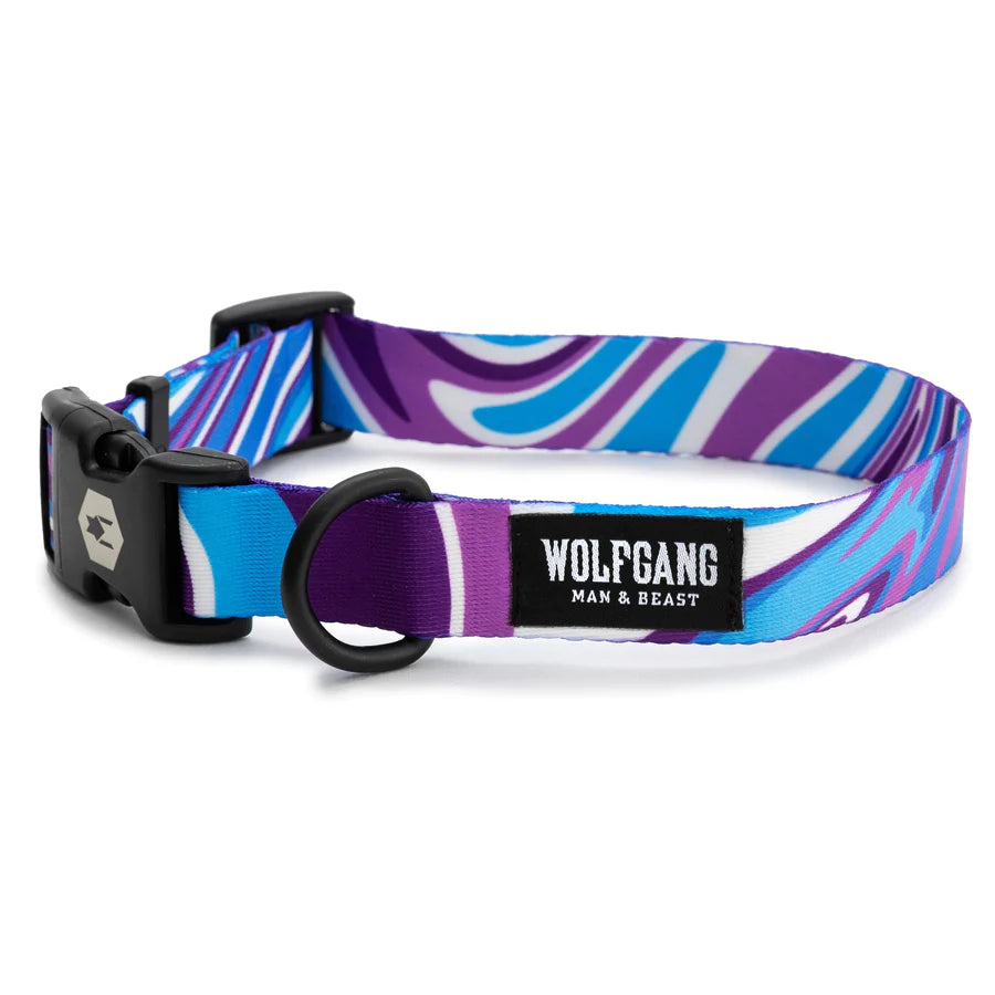 MarbleWave Dog Collar