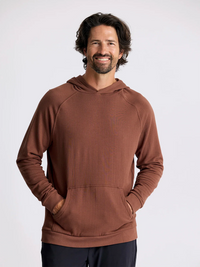 Mens Bamboo Lightweight Fleece Hoodie
