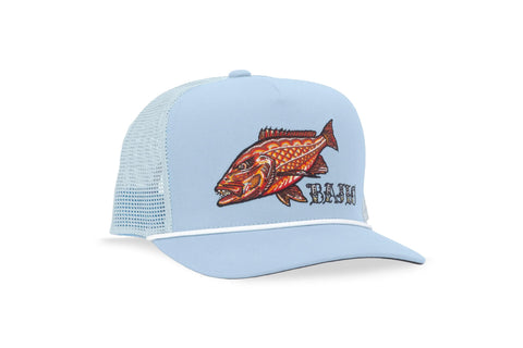Snapper Curved Brim Trucker