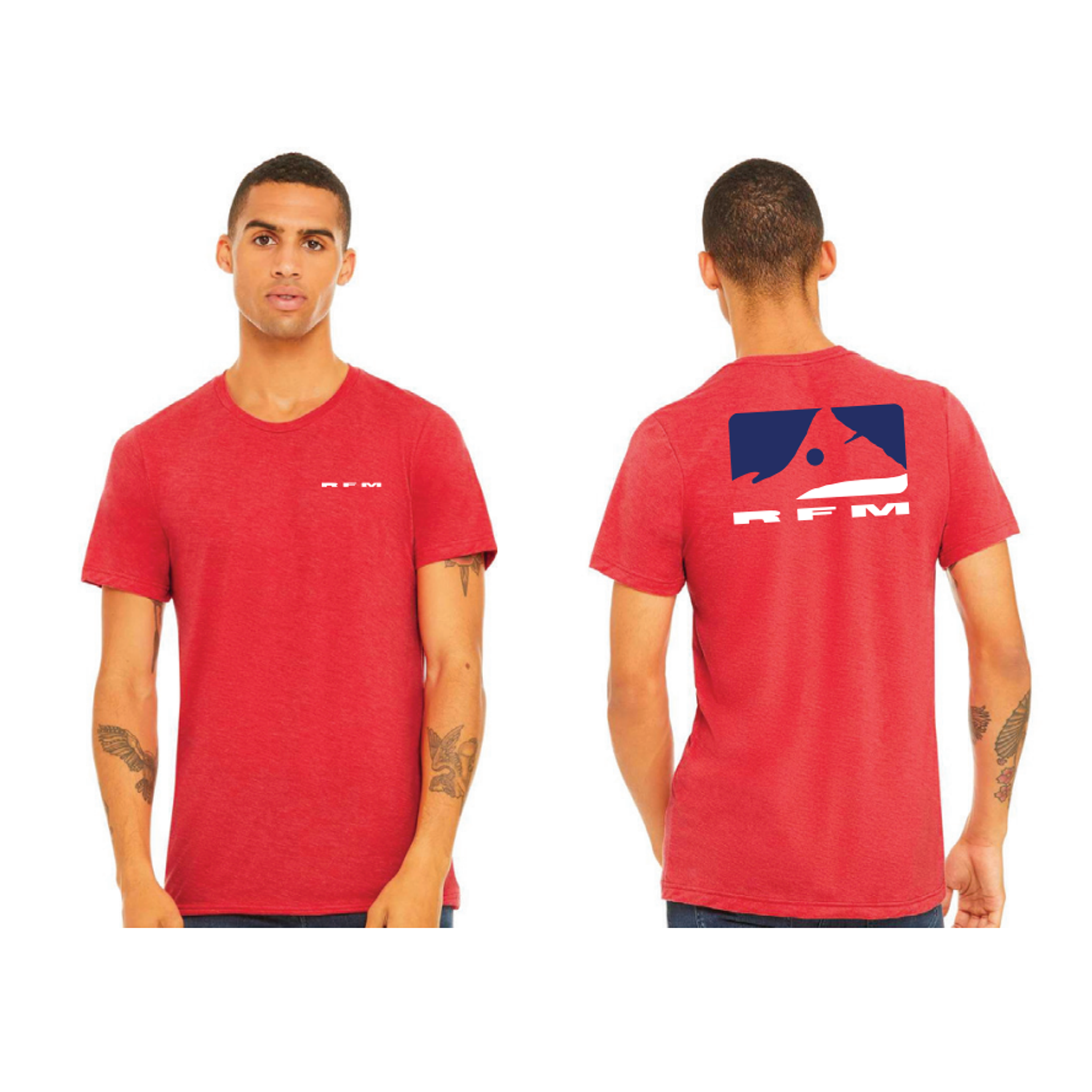 RFM Triblend Tee - Red